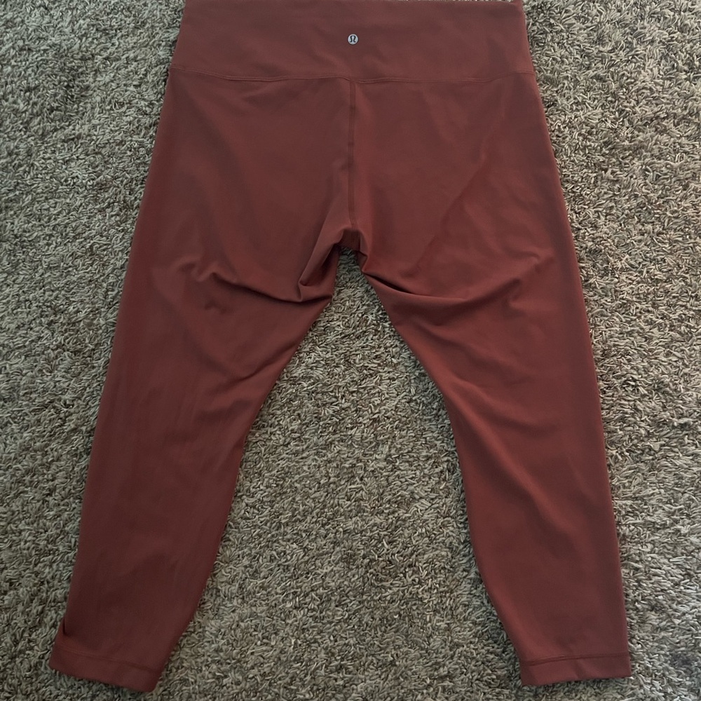 lululemon athletica Red Leggings